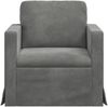 vidaXL Sofa Dunkelgrau 78 x 78 x 80 cm Samt 42024405 Bild 4