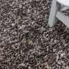 Hochflor Teppich Enrico Läufer - 80x250 cm - Taupe Bild 4