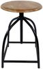 Amagohome Drehhocker Drehhocker Barhocker Hocker Drehstuhl höhenverstellbar Massivholz Sitz Bild 3