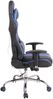 CLP Gaming Bürostuhl Limit XM Kunstleder mit Massagefunktion,schwarz/blau Bild 3