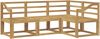 vidaXL Outdoor-Sofagarnitur 4 pcs Weiß 185,5 x 126,5 x 73 cm 3387573 Bild 2