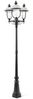 KONSTSMIDE No. 7243-000 Aussenstandleuchte Parma Edelstahl Alu Schwarz H 218 cm Bild 2