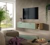 The One Wohnwand in Smoke Green Nachbildung Bild 5