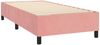 vidaXL Boxspringbett mit Matratze Rosa 80x200 cm Samt 3144650 Bild 4