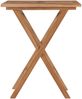 vidaXL Gartentisch Klappbar 60×60×75 cm Massivholz Teak 48994 Bild 2
