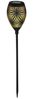 LED Solar Steckleuchte, Metall, schwarz, wetterfest, H 58 cm Bild 1