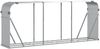 vidaXL Kaminholzunterstand Silbern 234x45x100 cm Verzinkter Stahl 364595 Bild 2