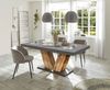 Esstisch ausziehbar Elena 180x90x76 Plankeneiche/Graphit 13995-180 Bild 2
