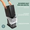 Papierkorb 13 L, offener Abfalleimer, versteckte Tüte, schwarz Bild 5