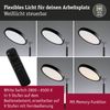 LED Stehleuchte Caneta Tunable White 1750mm 1300lm 20W Schwarz Bild 3