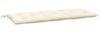 vidaXL Gartenbank-Auflage Creme 120x50x7 cm Oxford-Gewebe 361585 Bild 2