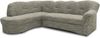 DOMO Collection Papenburg, Ecksofa mit Schlaffunktion, Webstoff weißgrau, 180 x 243 cm Bild 2