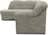 DOMO Collection Papenburg, Ecksofa mit Schlaffunktion, Webstoff weißgrau, 180 x 243 cm Bild 3