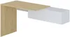 Vente-unique - MOLAWA Büromöbel Holz, Platte BeigeWeiß - B 55 cm x H 74,5 cm x L 150 cm Bild 4