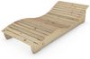 Gartenliege "Relax-Gertl" (Zirbe) 1-teilig Liegebreite 90 cm Himmelsliege Bild 2
