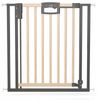 Geuther Türschutzgitter 'Easylock Plus' zum Klemmen für Öffnungen, Holz/ Metall, Natur/ Schwarz, 96,5 cm - 104,5 cm Bild 2