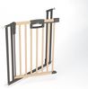 Geuther Türschutzgitter 'Easylock Plus' zum Klemmen für Öffnungen, Holz/ Metall, Natur/ Schwarz, 96,5 cm - 104,5 cm Bild 5