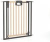 Geuther Türschutzgitter 'Easylock Plus' zum Klemmen für Öffnungen, Holz/ Metall, Natur/ Schwarz, 96,5 cm - 104,5 cm Bild 4
