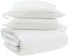 vidaXL Bettdecken Set mit Kissen 3 pcs Weiß Daunenfeder 3377150 Bild 2