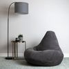 icon 'Dalton' Sitzsack Sessel, mit Liege aus Cord, 80 x 82 x 70 cm Bild 2