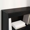 vidaXL Bücherregal Schwarz Eichen-Optik 80 x 30 x 86,5 cm 886408 Bild 4