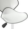 vidaXL Esszimmerstuhl Weiß Kunstleder 3088595 Bild 5