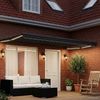 vidaXL Manuelle Gelenkarmmarkise mit LEDs Anthrazit 5 x 3 m 3419496 Bild 3