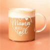 Herz & Heim Teeglas für Mama als Geschenk zu Muttertag - Glas Tasse als Muttertagsgeschenk, mit Aufdruck, 400 ml, Leonardo Bild 4