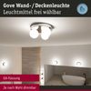 Paulmann 71062 Selection Bathroom Deckenleuchte Gove Chrom Satin 3-flammig G9 IP44 Bild 4