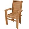 Teak Stapelstuhl Cosenza (2 Stück) Lehne: 95cm Bild 2