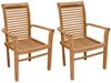 Teak Stapelstuhl Cosenza (2 Stück) Lehne: 95cm Bild 4