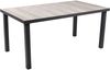 Tisch Rana aus Aluminium / Keramik, Eiche-Optik Bild 1