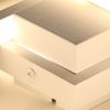 ZMH Deckenlampe LED Deckenleuchte Wohnzimmerlampe - 100cm Schlafzimmerlampe Dimmbar mit Fernbedienung 88W Wohnzimmer Deckenbeleuchtung Modern Küchenlampe Groß Weiß für Schlafzimmer Esszimmer Küche Bild 4