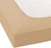 Janine Mako Jersey Spannbetttuch Bettlaken 180 - 200 x 200 cm OVP 5007 37 nougat Bild 2