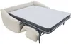 Vente-unique - ASUFA Sofa Stoff Weiß - B 100 cm x H 80 cm x L 228 cm Bild 5