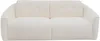 Vente-unique - ASUFA Sofa Stoff Weiß - B 100 cm x H 80 cm x L 228 cm Bild 2