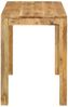 vidaXL Esstisch 110x55x76 cm Massivholz Mango 350313 Bild 3
