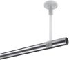 Gardinenstangen-Set Sonette Sitra 400 cm (geteilt in 2 x 200 cm), 1-läufig, 20 mm Ø Chrom Bild 3