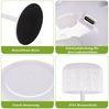 ZMH LED Schreibtischlampe LED kabellos dimmbar 3000-6500K USB-C Tischleuchte für Terrasse, Augenschutz, LED fest integriert, Warmweiß-Neutralweiß-Kaltweiß, Tischleuchte für Innen, Tischlampe für Draußen. Bild 4