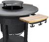 Grill Feuerplatte Olymp Feuerstelle mit Holzregalen Bild 3