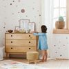 PUNALU Wandtattoo Kreis Set 176 Stück Wandtattoo Babyzimmer Kinderzimmer Kreisaufkleber, selbstklebend, rückstandslos abziehbar Bild 4