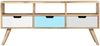 vidaXL TV-Schrank 110×35×48 cm Massivholz Mango [286484] Bild 3
