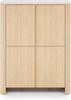 Bettso 'FARI' Hochkommode, Holzwerkstoff Braun, 132x39x103cm Bild 3