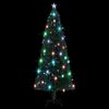 vidaXL Vorbeleuchteter Weihnachtsbaum mit Ständer und LED 240 cm Glasfaser 284304 Bild 4