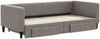vidaXL Tagesbett Ausziehbar mit Schubladen Taupe 90x200 cm Stoff 3196617 Bild 3