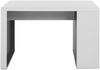 Schreibtisch >Blackpool< in Weiß matt - 119x76x59cm (BxHxT) Bild 4