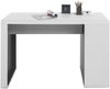 Schreibtisch >Blackpool< in Weiß matt - 119x76x59cm (BxHxT) Bild 2