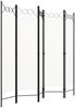 vidaXL 5-tlg. Raumteiler Weiß 200x180 cm 320707 Bild 2