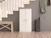 Schuhschrank >Shoe Cabinets< in Weiß - 55x108x36 (BxHxT) Bild 2