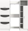 Waschmaschienenumbau Set (B/H/T: 166x195x62 cm) in weiß Nachbildung Bild 2